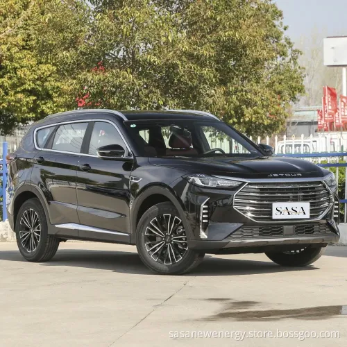 Chinese Best Selling Used Car Gasoline 6-Gear Manual Medium SUV Jetour X70 Plus Electric Car